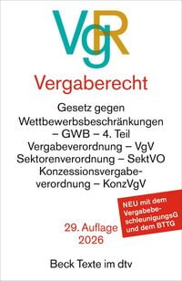Produktbild: Vergaberecht