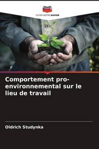 Produktbild: Comportement pro-environnemental sur le lieu de travail