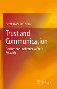 Produktbild: Trust and Communication