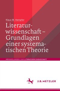 Produktbild: Literaturwissenschaft - Grundlagen einer systematischen Theorie