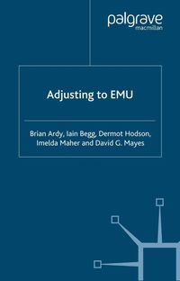 Produktbild: Adjusting to EMU