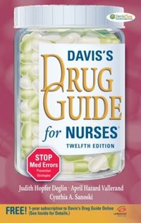 Produktbild: Davis's Drug Guide for Nurses [With Access Code]