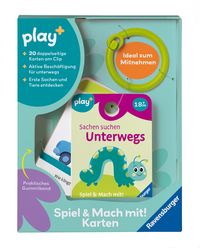 Produktbild: Play+ Spiel & Mach mit! Karten: Sachen suchen: Unterwegs - ab 1,5 Jahre
