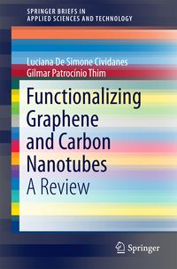 Produktbild: Functionalizing Graphene and Carbon Nanotubes