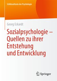 Produktbild: Sozialpsychologie &ndash; Quellen zu ihrer Entstehung und Entwicklung