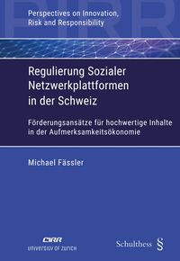 Produktbild: Regulierung Sozialer Netzwerkplattformen in der Schweiz
