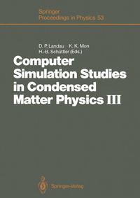 Produktbild: Computer Simulation Studies in Condensed Matter Physics III
