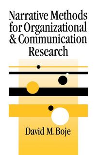 Produktbild: Narrative Methods for Organizational & Communication Research