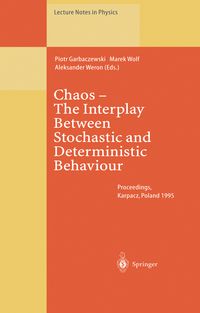 Produktbild: Chaos &mdash; The Interplay Between Stochastic and Deterministic Behaviour