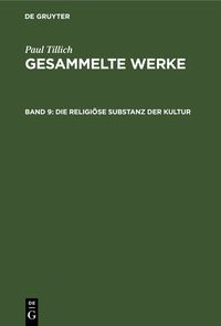 Produktbild: Die religi&ouml;se Substanz der Kultur