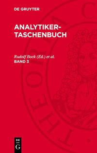 Produktbild: Analytiker-Taschenbuch. Band 3