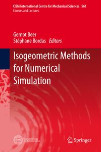 Produktbild: Isogeometric Methods for Numerical Simulation