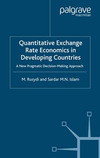 Produktbild: Quantitative Exchange Rate Economics in Developing Countries