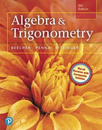 Produktbild: Beecher, J: Algebra and Trigonometry