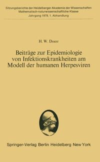 Produktbild: Beitr&auml;ge zur Epidemiologie von Infektionskrankheiten am Modell der humanen Herpesviren