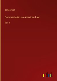 Produktbild: Commentaries on American Law
