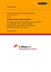 Produktbild: Schweizerische Nationalbank