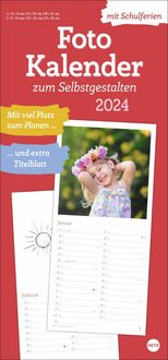Bild vom Artikel Fotokalender 2024 zum Selbstgestalten - Blanko-Kalender mit Monatskalendarium, Titelblatt zum Selbstgestalten, viel Platz für Notizen und mit Schulfe vom Autor 