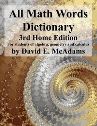 Produktbild: All Math Words Dictionary