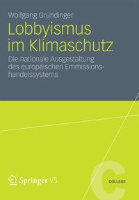 Produktbild: Lobbyismus im Klimaschutz