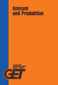 Produktbild: Konsum und Produktion