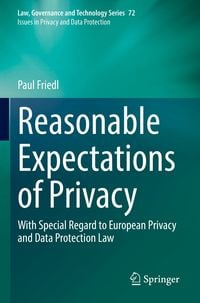Produktbild: Reasonable Expectations of Privacy
