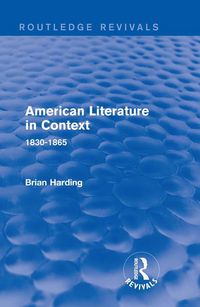 Produktbild: American Literature in Context