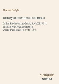 Produktbild: History of Friedrich II of Prussia