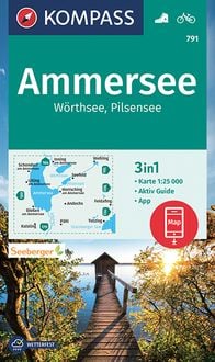 Bild vom Artikel KOMPASS Wanderkarte 791 Ammersee, Wörthsee, Pilsensee 1:25.000 vom Autor Kompass-Karten GmbH