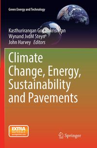 Produktbild: Climate Change, Energy, Sustainability and Pavements