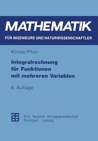 Produktbild: Integralrechnung f&uuml;r Funktionen mit mehreren Variablen