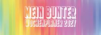 Produktbild Mein bunter Wochenplaner Tischquerplaner 2027