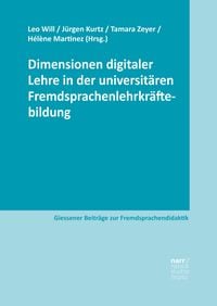 Produktbild: Dimensionen digitaler Lehre in der universit&auml;ren Fremdsprachenlehrkr&auml;ftebildung
