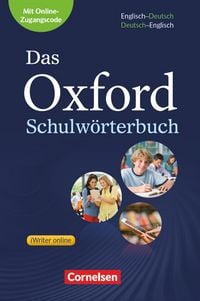 Produktbild: Das Oxford Schulw&ouml;rterbuch - Englisch-Deutsch/Deutsch-Englisch - Ausgabe 2017 - A2-B1