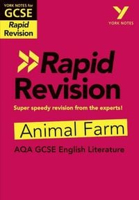Produktbild: York Notes RAPID AQA GCSE (Revision Guide) Animal Farm - for 2026, 2027 exams