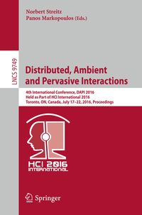 Produktbild: Distributed, Ambient and Pervasive Interactions