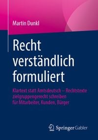 Produktbild: Recht verst&auml;ndlich formuliert