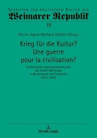 Produktbild: Krieg f&uuml;r die Kultur? Une guerre pour la civilisation?