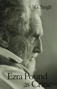 Produktbild: Ezra Pound as Critic