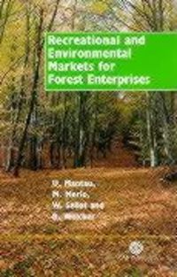 Produktbild: Recreational and Environmental Markets for Forest Enterprises