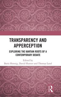 Produktbild: Transparency and Apperception