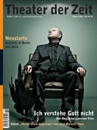 Produktbild: Theater der Zeit - 01. Oktober 2009
