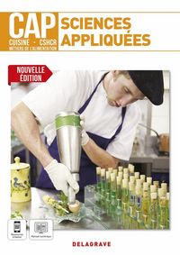 Produktbild: Sciences Appliquees 1re et 2e Annees Cap Cuisine, Cshcr et Metiers