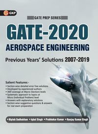 Produktbild: GATE 2020 - Aerospace Engineering - 13 Years' Section-wise Solved Paper 2007-19