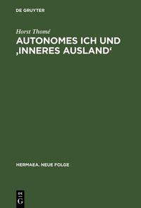 Produktbild: Autonomes Ich und 'Inneres Ausland'