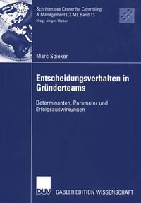 Produktbild: Entscheidungsverhalten in Gr&uuml;nderteams