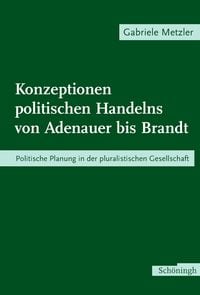 Produktbild: Metzler: Konzeptionen pol. Handelns