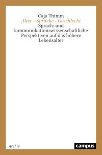 Produktbild: Alter &ndash; Sprache &ndash; Geschlecht