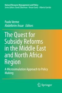 Produktbild: The Quest for Subsidy Reforms in the Middle East and North Africa Region