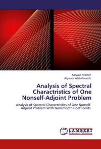 Produktbild: Analysis of Spectral Charactristics of One Nonself-Adjoint Problem